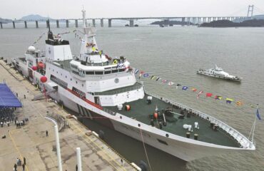 Береговая охрана Китая получила новое патрульное судно 