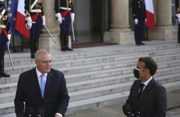 Макрон пообщался с Моррисоном впервые после создания AUKUS 