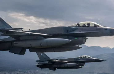 Греческий F-16 разбился возле Андравиды – пилоту удалось спастись