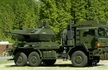 Новый зенитный комплекс Rheinmetall покончил с эскадрильей дронов (видео) 