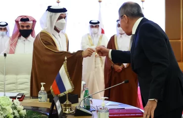 МИД РФ сообщил о переговорах С.Лаврова с катарским коллегой Мухаммедом Бен Абдель Рахманом Аль Тани