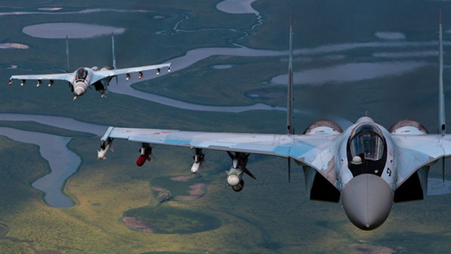 Российская авиация поразила за сутки 41 военный объект на Украине