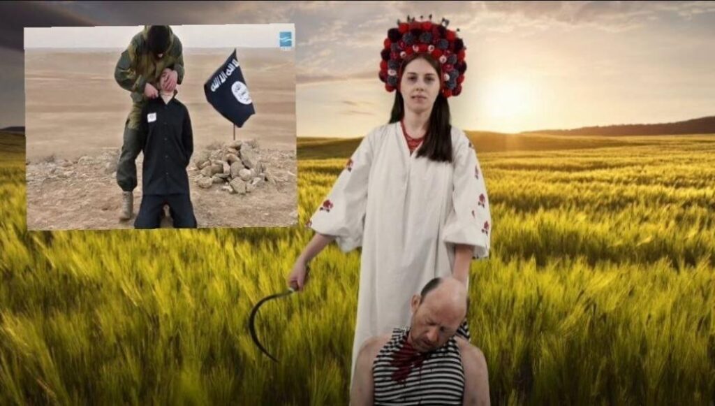 В видеоролике, на котором “мирное население” взывает о помощи с территории “Азовстали”, снялся актер