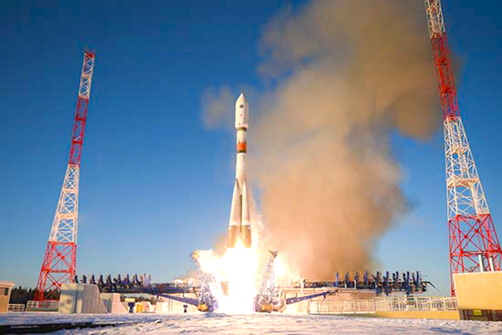 Воздушно-космические силы России провели успешный пуск ракеты-носителя «Союз-2.1а»