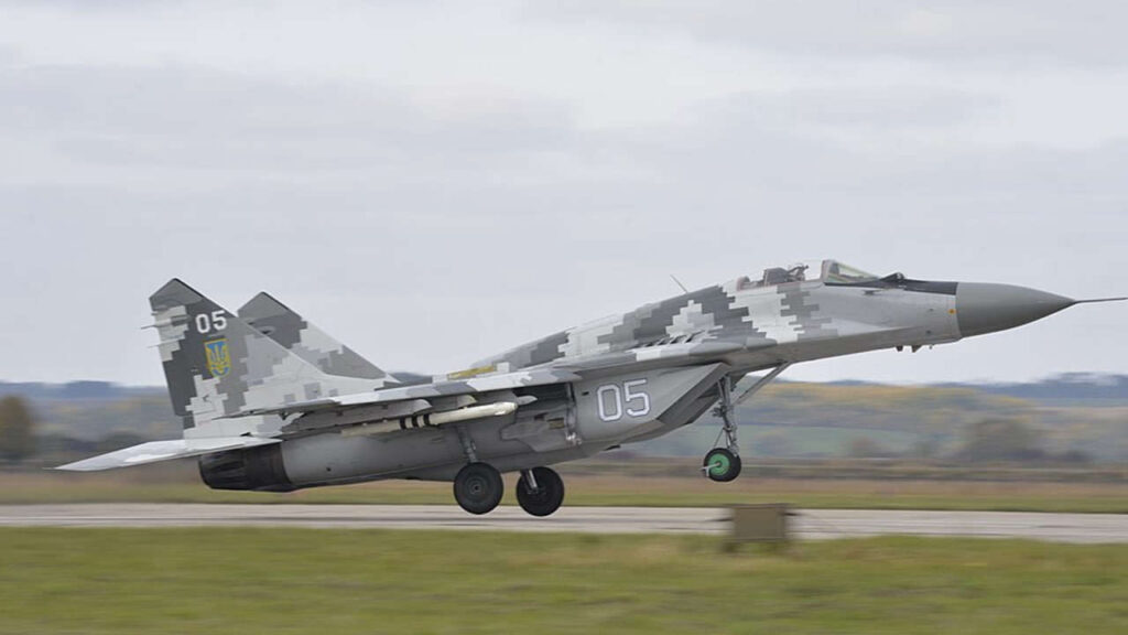 Над районом Славянска сбит украинский истребитель МиГ-29