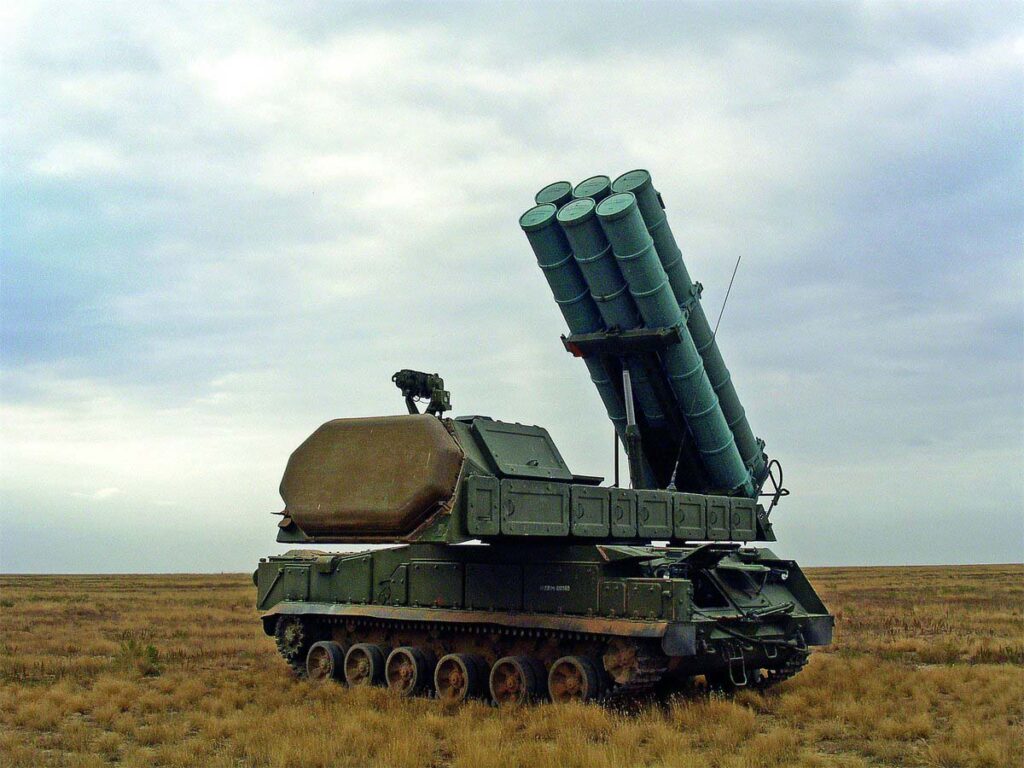 Минобороны РФ показало работу комплекса “Бук-М3”