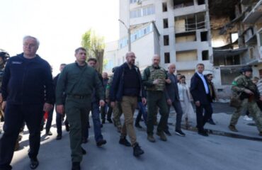 Из-за бомбардировки в Одессе президент Евросовета Шарль Мишель прятался в бомбоубежище