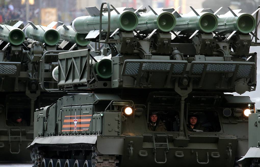 Минобороны России показало кадры боевой работы «Буков» в зоне спецоперации