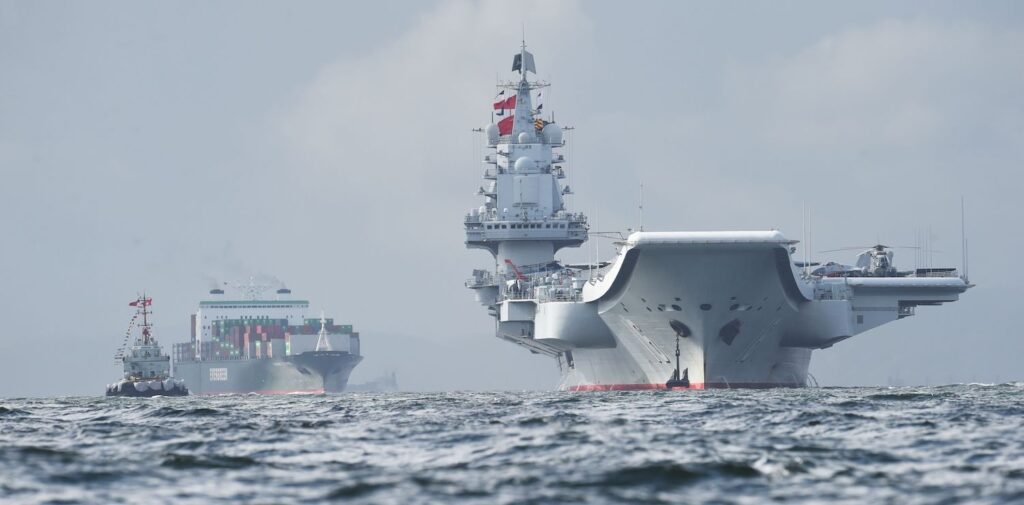Опубликованы кадры встречи кораблей РФ и КНР на «Морском взаимодействии – 2022» в Восточно-Китайском море