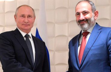 Путин и Пашинян обсудили обеспечение безопасности в Нагорном Карабахе