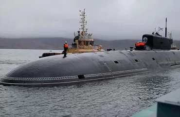 Атомный подводный крейсер «Генералиссимус Суворов» прибыл на Камчатку