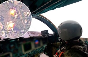 Экипаж Су-34 уничтожил укрепленные позиции ВСУ на Южно-Донецком направлении