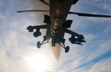 Ударная группа вертолетов Ми-35 и Ми-8 разгромила опорные пункты ВСУ